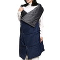 thumbnail image 1 of Aocisk Smart USB Heated Wrap Blanket Soft Warm Quilt For Full Body Comfort In Winter Blue One Size, 1 of 5