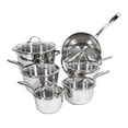 thumbnail image 2 of Lagostina 18/10 stainless steel Cookware Set, 12-piece, 2 of 2