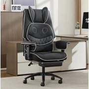 Big and Tall Office Chair with Foot Rest   Back Executive Office Chair PU Leather  Ergonomic Chairs with Lumbar Support  Reclining Chairs
