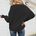thumbnail image 4 of EGNMCR Cardigans pour Femmes, Pulls pour Femmes Mode Décontractée Pull à Manches Longues Col en V Pull pour Femmes, 4 of 6