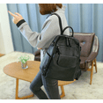 thumbnail image 3 of Women's leather backpack, school bag, shoulder bag, 3 of 5