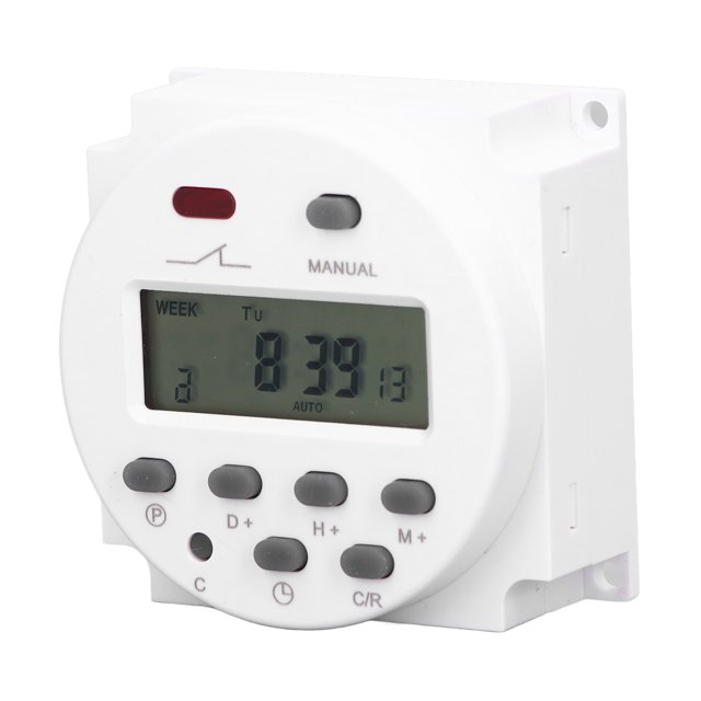 Electronic Timer, Programmable Timers Plug In Wiring Memory Storage For Home Appliances For Lighting System AC220-240V