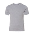 thumbnail image 1 of Next Level Chandail à Col Rond en Coton pour Jeunes, G, Gris Chiné, 1 of 3