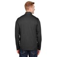 thumbnail image 2 of Men's Zone Sonic Heather Performance Quarter-Zip - BLACK HEATHER - S, 2 of 3