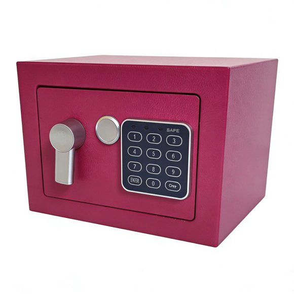 jiaping Digital Keypad Sturdy Flexible Mounting Convenient for Home Office Birthday Gift Pink