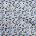 thumbnail image 1 of oneOone Polyester Spandex Medium Blue Fabric Floral Sewing Craft Projects Fabric Prints By Yard 56 Inch Wide, 1 of 4