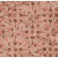 thumbnail image 4 of oneOone Cotton Poplin Twill Peach Fabric Geometric Texture Sewing Craft Projects Fabric Prints By Yard 56 Inch Wide, 4 of 4