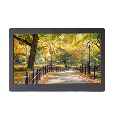 10" Digital Picture Frame, Black EU Standard Plug Easily Install Professional