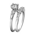 thumbnail image 2 of TopLLC Ring Ladies Bagues Femmes Mode Plein Diamant Diamant Rond Cadeau de Mariage 1Ensemble, 2 of 9