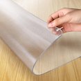 thumbnail image 1 of film Protecteur Transparent pour Table Épais Nappe en Plastique Transparent Adaptée aux tables Rondes, 1 of 6