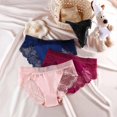 thumbnail image 5 of B91xZ Culottes en Coton pour Femmes Taille Haute, Rose L, 5 of 5