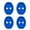 bleu, variante sur Neoyler 4 Pcs Protecteur de Boucle de Verrou de Porte de Voiture en Gel de Silice, Coussin Absorbant, Housse de Protection Anti-Collision pour Absorption des Chocs, Antirouille, Haute, Installation Facile, Ajustement Universel