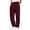 Red, variant on Pisexur Mens Sweatpants Open Bottom Elastic Waist Drawstring Workout Athletic Jogging Pants Solid Color Lightweight Casual Straight Leg Sweatpants Plus Size Sweatpants with Pockets M-3XL