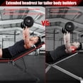 thumbnail image 3 of GIKPAL 7 Positions Adjustable Weight Bench,With Extended Headrest and Leg Extension,Foldable Workout Olympic Weight Bench Press for Full Body Strength Training,Maximum Weight 770 Lbs., 3 of 7