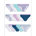 thumbnail image 1 of Fruit Of The Loom Filles Lot de 14 Bikini en Coton Assortis, 10, Assortis, 1 of 11
