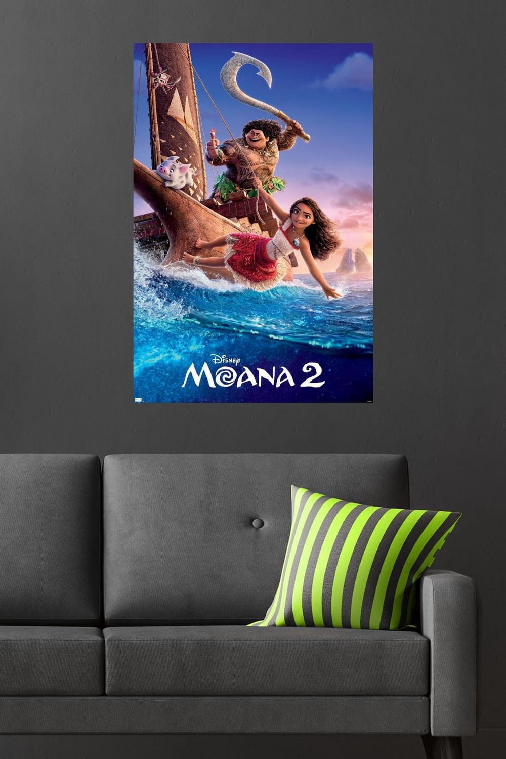 Disney Moana 2 - One Sheet Wall Poster, 22.375" x 34"