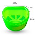 thumbnail image 3 of Denture Box Creative Denture Bath Case Denture Container with Basket Net Holder, 3 of 10