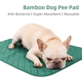 thumbnail image 3 of PENGXIANG Tapis de Propreté en Fibre de Bambou Lavable pour Chiens Tapis pour Animaux et Lit Réutilisable Lavable Étanche Tapis de Propreté Imperméable Tapis d'Entraînement pour Chiot Antidérapant pour Parc Caisse Kenne, 3 of 7