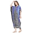thumbnail image 3 of Caftans Longs pour Femmes Grande Taille Robe Caftan Robe de Soirée Fête Été Plage Robe d'Été Manches Kimono Longues Robes Décontractées en Ligne, 3 of 7