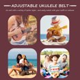 thumbnail image 4 of Ukulele Strap No Drill Adjustable Double J Hook Ukulele Shoulder Strap, 4 of 7