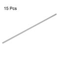 thumbnail image 3 of Unique Bargains 15 Packs 1.9mm x 100mm High Speed Steel (HSS) Round Rod Lathe Bar Stock DIY Tool, 3 of 5