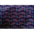 thumbnail image 4 of oneOone Cotton Silk Fabric Fish Block Printed Craft Fabric BTY 42 Inch Wide, 4 of 4