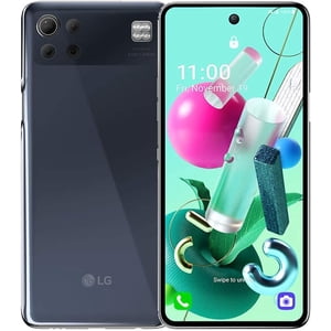 LG K92 5G - 128GB/6GB RAM - Smartphone déverrouillé (LM - K92AM ) - Titan - Nouveauté