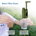 thumbnail image 2 of Outdoor Water Filter Straw Water Filtration System Water Purifier for Family Preparedness Camping Hiking Emergency, 2 of 8