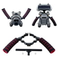 thumbnail image 3 of Dual Handle Expansion Support Screw Tripod for Handheld Shooting, Convertible for Flying and Land Use with 1/4 Tripod Interface, 3 of 8