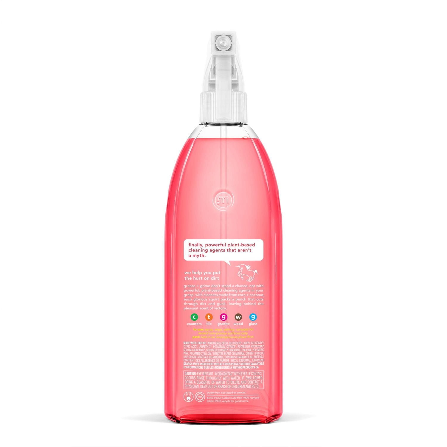 Method, Recharge de nettoyant multi surfaces, Pamplemousse rose, 2.0 L