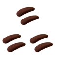 thumbnail image 3 of Maytalsory Chair Armrest Covers To And Decorate Made Of Polyester Fibre Easy To Install dark coffee 3Set, 3 of 6
