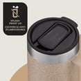 thumbnail image 3 of Tasse en acier inoxydable Contigo Streeterville avec couvercle anti-éclaboussures, 414 ml (14 oz), gobelet isotherme avec poignée pour café et thé, sucre roux, 3 of 6