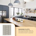 thumbnail image 3 of Pack of 10 Dishcloth Microfiber Absorbent Fast Dry Multiple Patterns Microfiber Clean Tools Household Supply Cleaning Cloth Kitchen Supplies Dish Towels Spot, 3 of 7