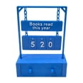 thumbnail image 1 of 3D Printed Swinging Book Counter Shelf Sign Digital Storage Display For Reading Enthusiasts And Book Lovers, 1 of 5