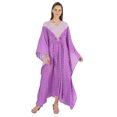 thumbnail image 1 of Moomaya Robe Caftan Imprimée Robe Maxi pour Femmes Tenue de Plage Fête Kimono Couvre-Maillot Caftan, 1 of 6