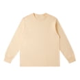 thumbnail image 1 of GigrtiJin Chemises pour Hommes Col Rond Manches Longues Blouses Décontractées Couleur Unie Mode Confortable Pull Basique Ample, 1 of 2