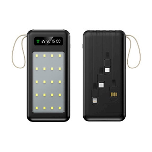 CHENMEI Power Bank Fast Charging Portable Charger Power Bank External Battery with Powerful Flashlight for Phones and Hiking