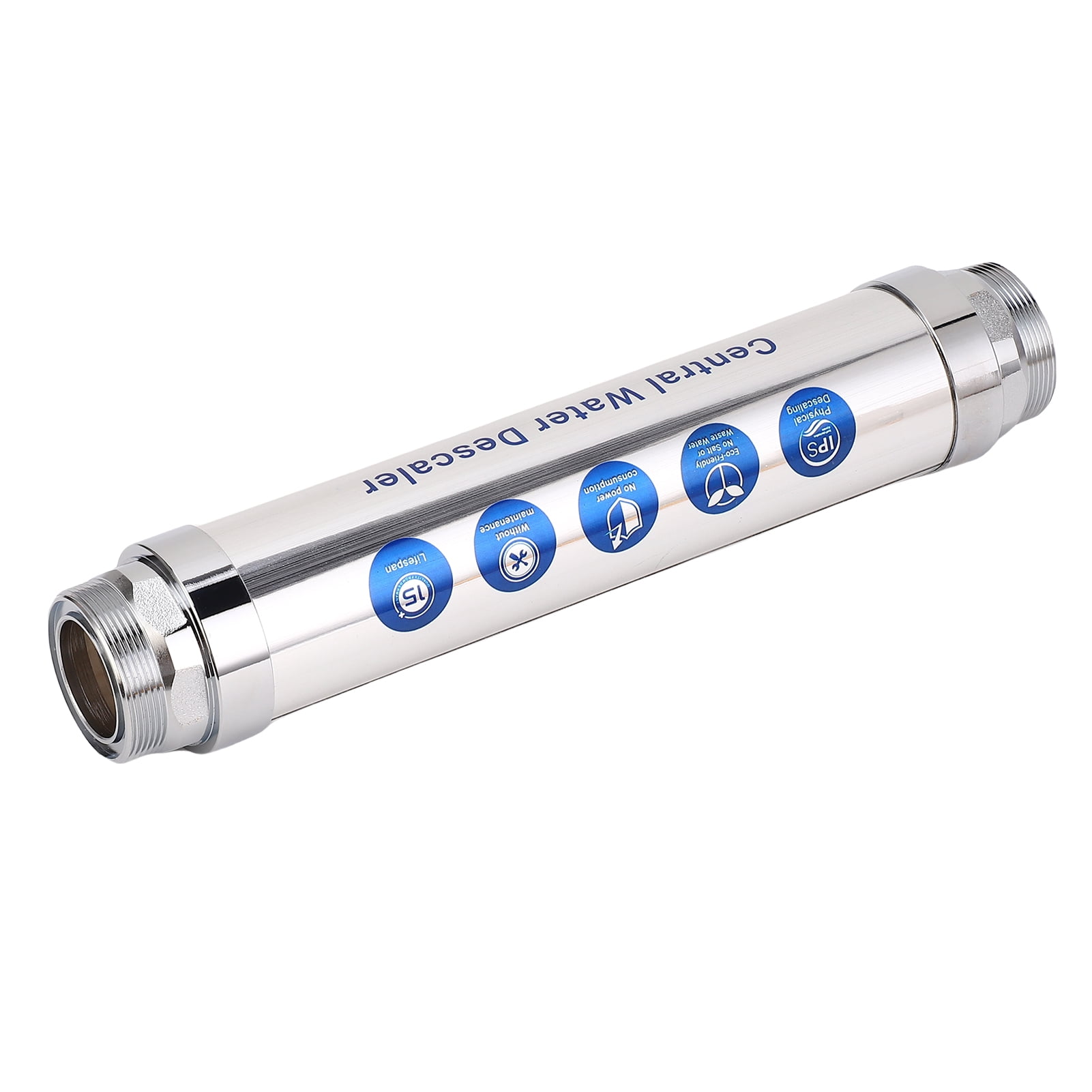 No Salt Water Softener Stainless Steel Magnetic Scale Remover System Water Heater Descaler for Shower Dishwasher