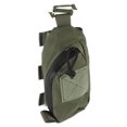 thumbnail image 3 of Outdoor Backpack Shoulder Strap Pouch Clip On Pouch Backpack Attachment Bag for Hikers OD Green, 3 of 15