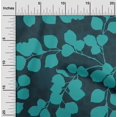 thumbnail image 2 of oneOone Polyester Spandex Teal Blue Fabric Asian Sewing Material Print Fabric By The Yard 56 Inch Wide, 2 of 4
