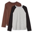 thumbnail image 1 of George Boys' Long Sleeve Tee 2-Pack, 1 of 2