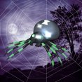 thumbnail image 2 of Gymax 6FT Halloween Inflatable Blow-Up Spider w/ LED Lights Outdoor Yard Decoration, 2 of 9