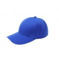 thumbnail image 1 of Jordefano 3 Pack Plain Baseball Cap Hat Adjustable Back (Royal Blue), 1 of 2