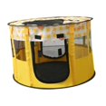 thumbnail image 4 of koolsoo Parc Portable pour Animaux Tente d'Accouchement pour Chat Pièce d'Isolement pour Chien Intérieur Jaune, 4 of 9