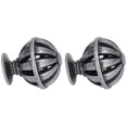 thumbnail image 1 of Cabinet Knob, Hollow Wardrobe Knob 2Set Exquisite Birdcage  For Kitchen For Office For Bathroom 366 Birdcag Antique Silver, 1 of 8