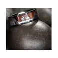 thumbnail image 2 of Men's Black Tungsten Hunting Ring Wedding Band Wood Deer Nature 8MM, 2 of 5