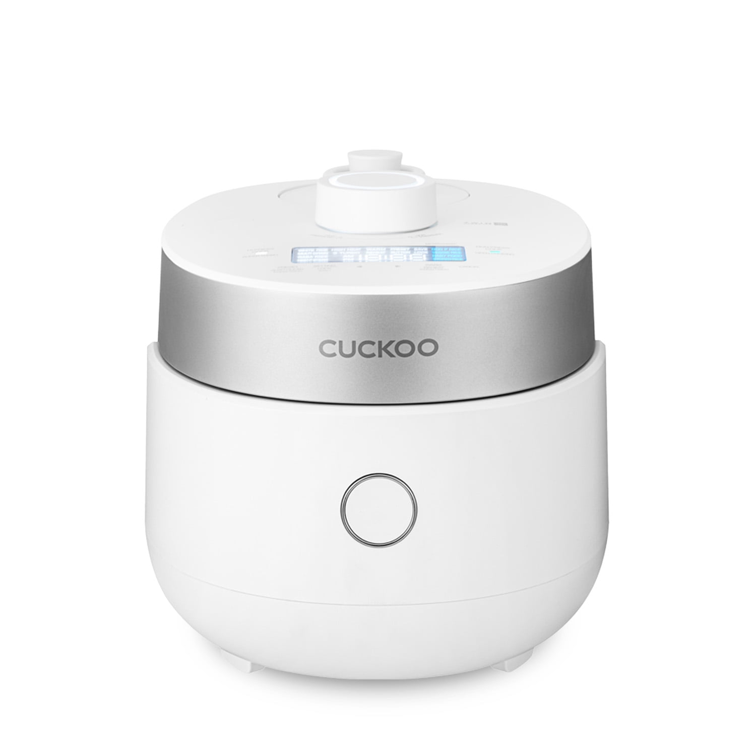 CUCKOO CRP-MHTR0309F 3-Cup (Uncooked) / 6-Cup (Cooked) Induction Heating Twin Pressure Rice Cooker & Warmer with Nonstick Inner Pot, 15 Menu Modes, 3 Voice Guide, Auto Clean (White)