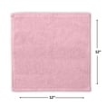 thumbnail image 4 of Ensemble de 8 débarbouillettes pour enfants Mainstays – Rose, 4 of 5