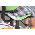 thumbnail image 3 of JJS Home Office Low Back Computer Executive Chair Ergonomic Mesh Chair with Extra Large Base and Pads GreenDinosaur, 3 of 5