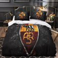thumbnail image 3 of Edmko As Roma3d Bedding Print Set Pieces Soft Microfiber Duvet Cover With Pillowcases With Zipper Closure For Kids Teens Adults As Roma Comforter Cove, 3 of 5